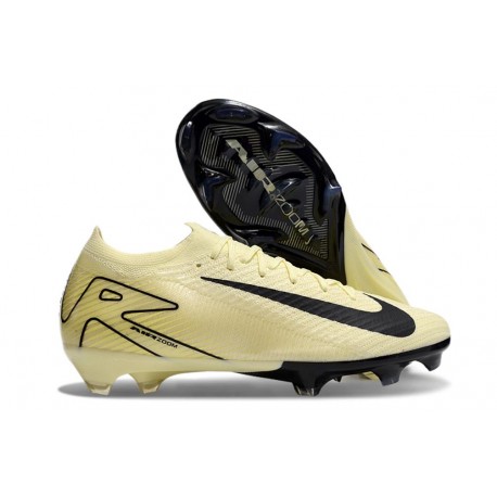 Nike Air Zoom Mercurial Vapor 16 Elite FG Beige Svart