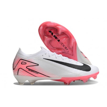 Nike Air Zoom Mercurial Vapor 16 Elite FG Vit Röd Svart