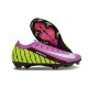 Nike Air Zoom Mercurial Vapor 16 Elite FG Lila Grön Vit
