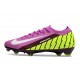 Nike Air Zoom Mercurial Vapor 16 Elite FG Lila Grön Vit