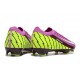 Nike Air Zoom Mercurial Vapor 16 Elite FG Lila Grön Vit