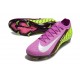 Nike Air Zoom Mercurial Vapor 16 Elite FG Lila Grön Vit
