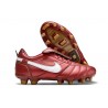 Nike Tiempo Legend 10 Elite FG Röd Vit