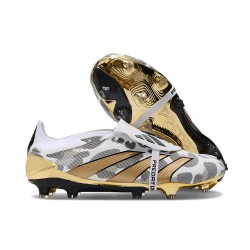 Fotbollsskor adidas Predator FT Elite FG Guld Vit Grå