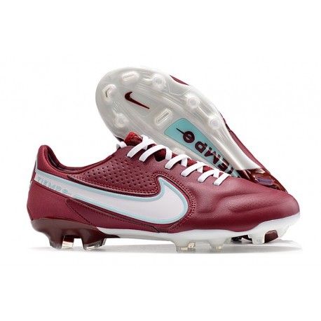 Fotbollsskor Nike Tiempo Legend 9 Elite FG Blueprint - Bordeaux Vit Rosa
