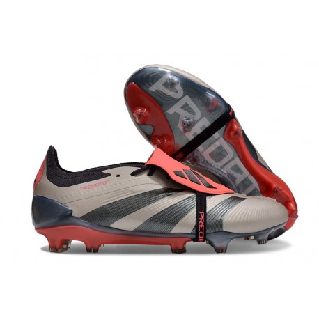 Fotbollsskor adidas Predator FT Elite FG Svart Grå Röd