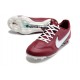 Fotbollsskor Nike Tiempo Legend 9 Elite FG Blueprint - Bordeaux Vit Rosa