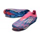 Fotbollsskor för Män Adidas F50+ Elite Snörlösa FG Blå Vit Rosa