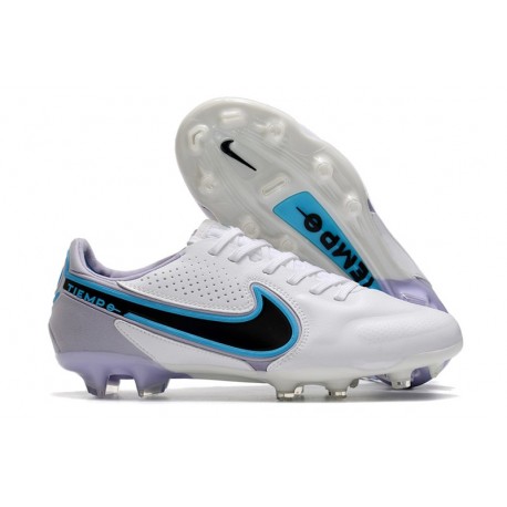 Fotbollsskor Nike Tiempo Legend 9 Elite FG Vit Svart