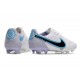 Fotbollsskor Nike Tiempo Legend 9 Elite FG Vit Svart