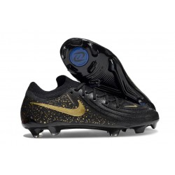 Nike Phantom Luna Elite L FG Svart Guld