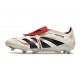 adidas Predator Tongue Elite FG Beige Svart Röd