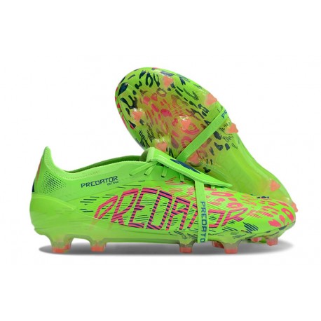 adidas Predator Tongue Elite FG Grön Rosa