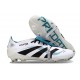 adidas Predator Tongue Elite FG Vit Svart Cyan