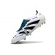 adidas Predator Tongue Elite FG Vit Svart Cyan