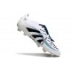 adidas Predator Tongue Elite FG Vit Svart Cyan
