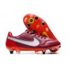 Skor Nike Tiempo Legend IX Elite SG Blueprint - Bordeaux Vit Rosa