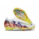Nike Zoom Mercurial Vapor XVI Elite FG Skor Vit Gul Lila Röd