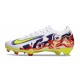 Nike Zoom Mercurial Vapor XVI Elite FG Skor Vit Gul Lila Röd