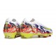 Nike Zoom Mercurial Vapor XVI Elite FG Skor Vit Gul Lila Röd