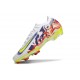 Nike Zoom Mercurial Vapor XVI Elite FG Skor Vit Gul Lila Röd