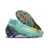 Fotbollsskor Nike Mercurial Superfly X Elite FG Blå Guld