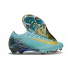 Nike Zoom Mercurial Vapor XVI Elite FG Skor Blå Guld