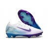 Nike Zoom Mercurial Vapor XVI Elite FG Skor Vit Blå Lila