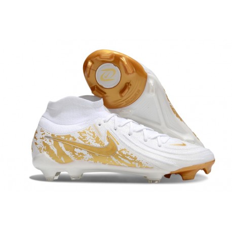 Nike Phantom Luna 2 Elite FG Vit Guld