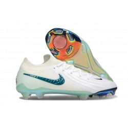 Nike Phantom Luna Elite L FG Vit Grön