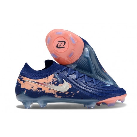 Nike Phantom Luna Elite L FG Erling Haaland Blå Silver