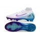 Fotbollsskor Nike Mercurial Superfly X Elite FG Vit Blå Lila