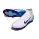 Fotbollsskor Nike Mercurial Superfly X Elite FG Vit Blå Lila
