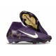 Fotbollsskor Nike Mercurial Superfly X Elite FG MBAPPE Lila Vit