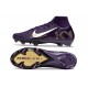 Fotbollsskor Nike Mercurial Superfly X Elite FG MBAPPE Lila Vit