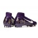 Fotbollsskor Nike Mercurial Superfly X Elite FG MBAPPE Lila Vit