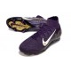 Fotbollsskor Nike Mercurial Superfly X Elite FG MBAPPE Lila Vit