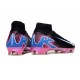 Fotbollsskor Nike Mercurial Superfly X Elite FG Svart Vit Rosa Blå