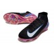 Fotbollsskor Nike Mercurial Superfly X Elite FG Svart Vit Rosa Blå