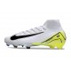 Fotbollsskor Nike Mercurial Superfly X Elite FG Vit Svart Gul