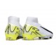 Fotbollsskor Nike Mercurial Superfly X Elite FG Vit Svart Gul