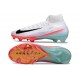 Fotbollsskor Nike Mercurial Superfly X Elite FG Vit Svart Orange