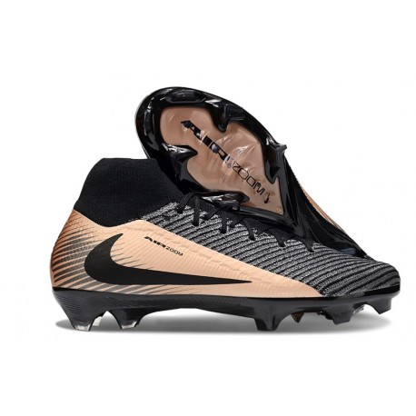 Fotbollsskor Nike Mercurial Superfly X Elite FG Svart Guld