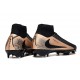 Fotbollsskor Nike Mercurial Superfly X Elite FG Svart Guld