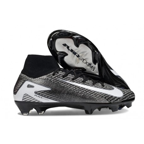 Fotbollsskor Nike Mercurial Superfly X Elite FG Svart Vit