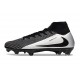 Fotbollsskor Nike Mercurial Superfly X Elite FG Svart Silver