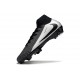 Fotbollsskor Nike Mercurial Superfly X Elite FG Svart Silver
