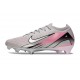 Nike Air Zoom Mercurial Vapor 16 Elite FG Grå Rosa