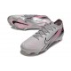 Nike Air Zoom Mercurial Vapor 16 Elite FG Grå Rosa