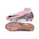 Nike Air Zoom Mercurial Superfly 10 Elite FG Rosa Svart